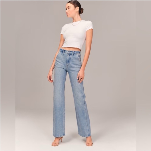 Abercrombie Carpenter Jean 90s Relax - 26/2R - Picture 2 of 7